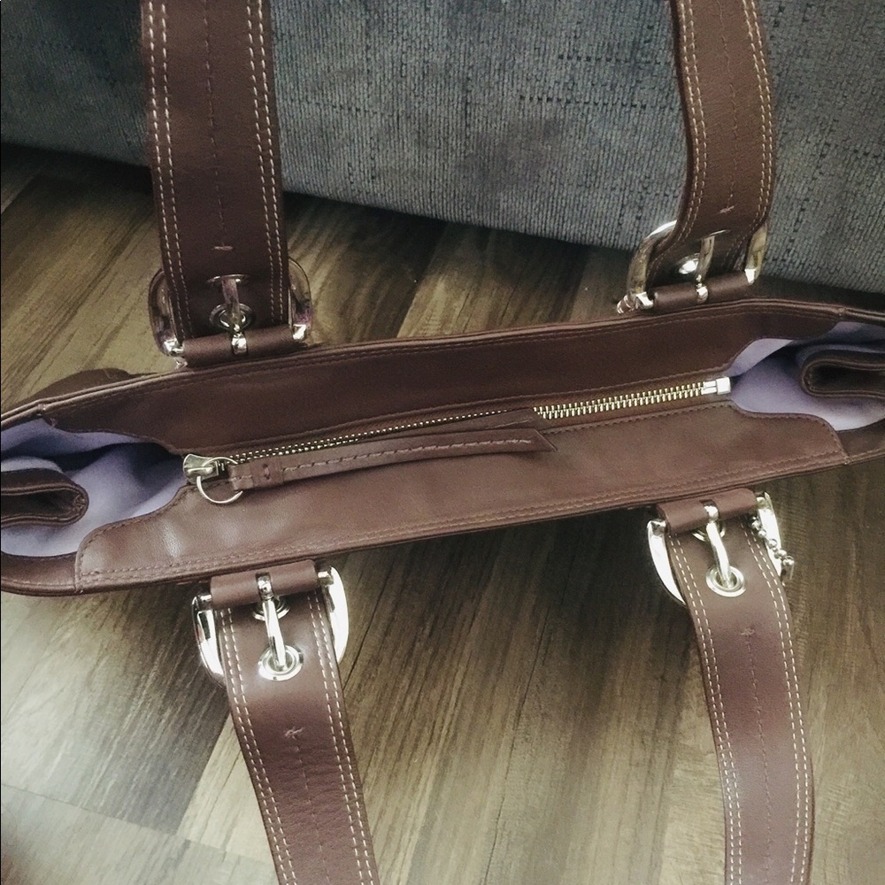 Coach brown handbag - Picture 6 of 7